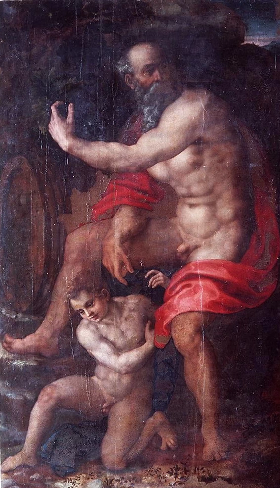 Noè come inventore del vino - Galleria Palatina, Firenze